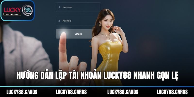 Hướng dẫn lập tài khoản LUCKY88 nhanh gọn lẹ